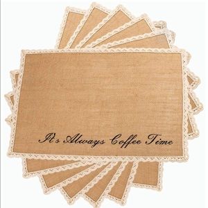 Placemats set 6 piece